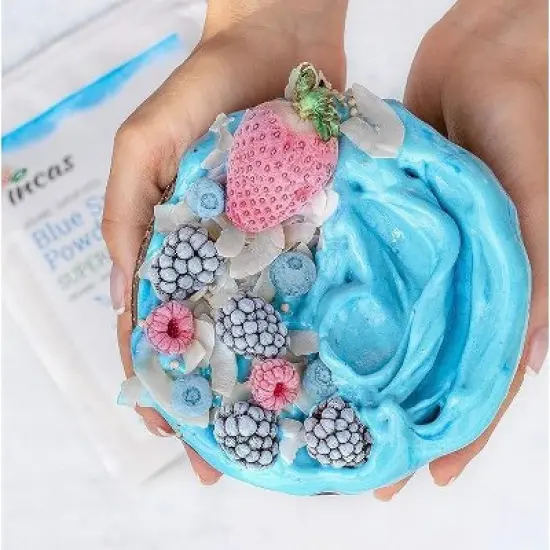 INCAS 100% USDA Organic Blue Spirulina Powder (Phycocyanin Extract), 1 Ounce | 28 Servings image {2}