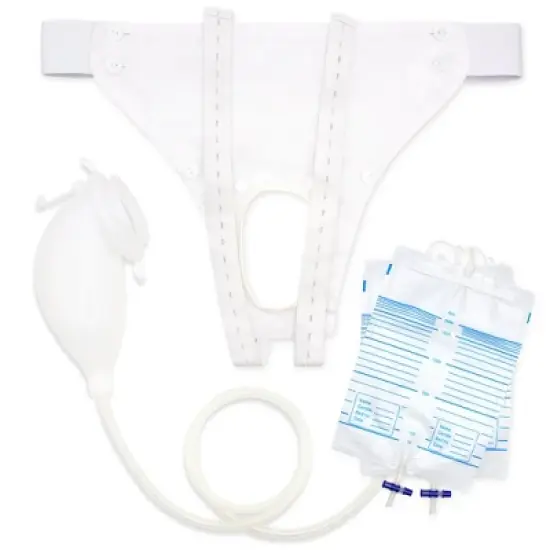 Vastmedic External Male Urinary Catheter Kit For Older- Penis Shrinkage image {2}