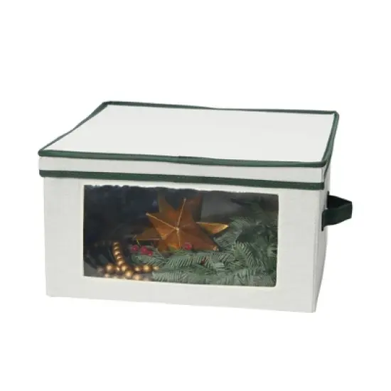 Household Essentials Large Holiday Storage Box Green image {8}