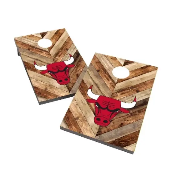 NBA Chicago Bulls 2'x3' Cornhole Bag Toss Game Set image {1}