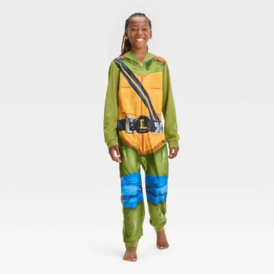 Boys' Teenage Mutant Ninja Turtles Union Suit - Green image {3}