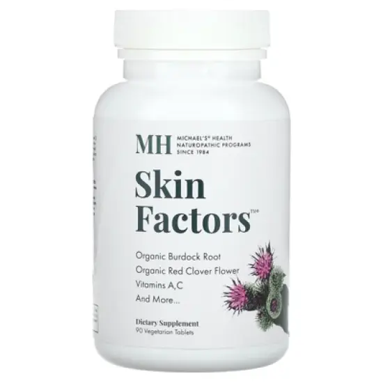 Michael's Health Skin Factors, 90 Vegetarian Tablets image {4}