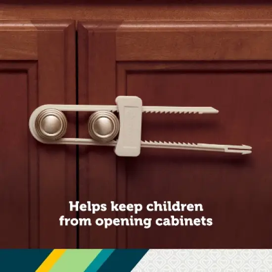 Safety 1st Cabinet Slide Locks - 4pk image {3}