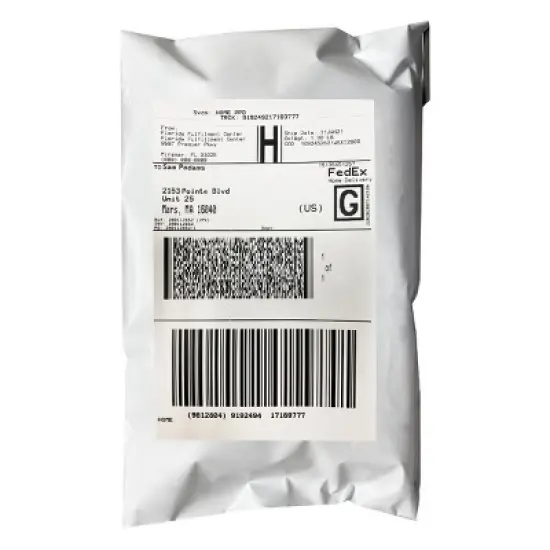 UOFFICE Pack Of 200 Poly Mailers Bags 6 x 9" - #0 White Self-Sealing Pouches Envelopes image {8}