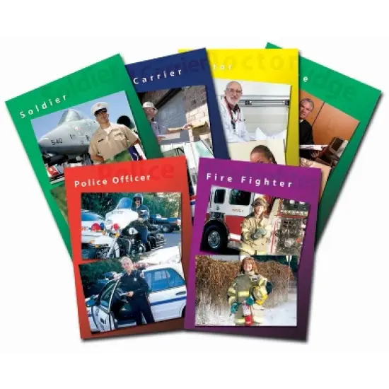 Stages Learning Materials Community Helpers Real Life Learning Poster Set, Set of 6 image {3}