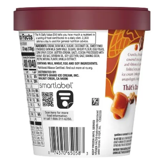 Haagen-Dazs Caramel Cone Ice Cream - 14oz image {6}