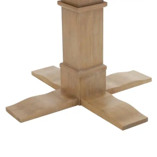 Joanna Round Dining Table Rustic Brown - Crosley image {5}