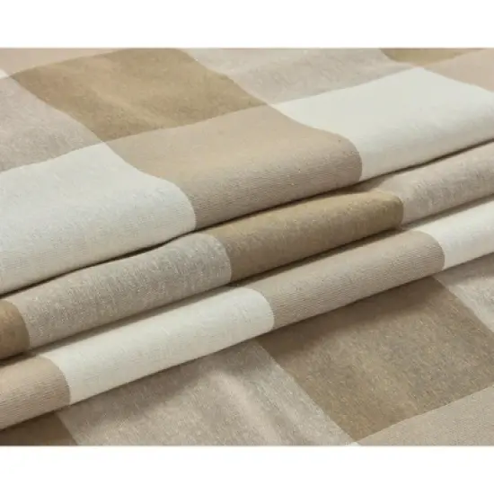 Kate Aurora Country Farmhouse Living Classic Buffalo Plaid Checkered Single Grommet Top Window Curtain Panel image {3}