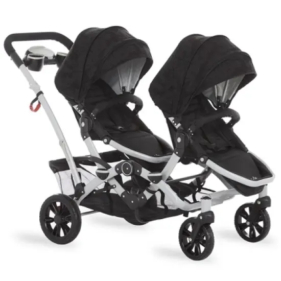 Dream On Me Track Tandem Stroller- Face To Face Edition image {9}