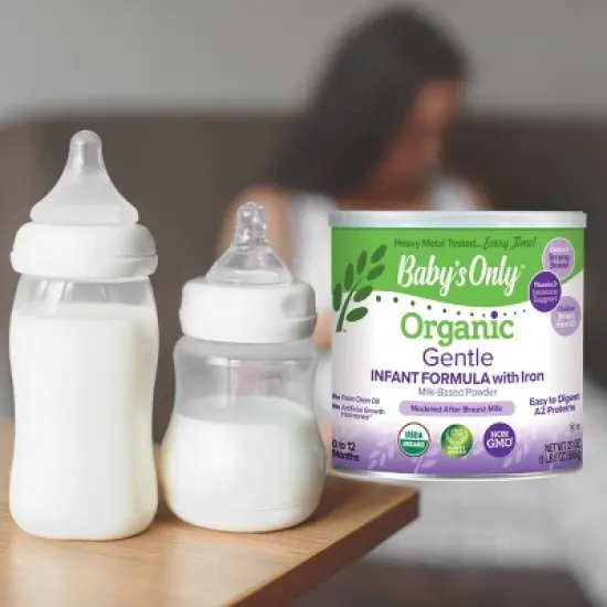 Baby's Only Organic Gentle Powder Infant Formula - 21oz image {5}