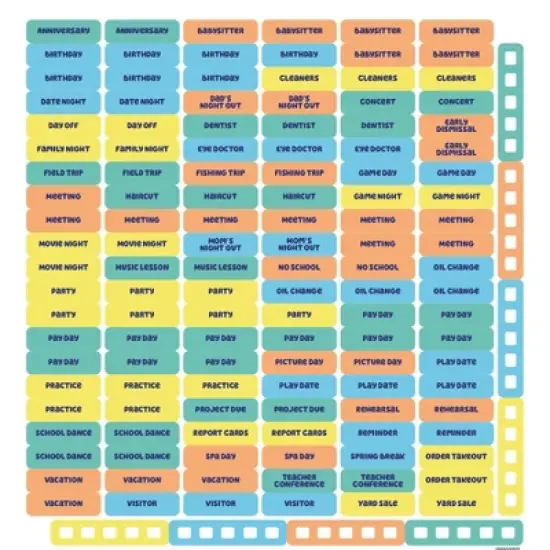 Trends International 2026 Bluey Sticker 12"x12" Wall Calendar image {5}