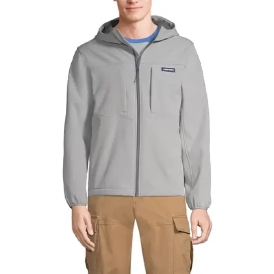 Lands' End Men's Softshell Stretch Fleece Jacket image {4}