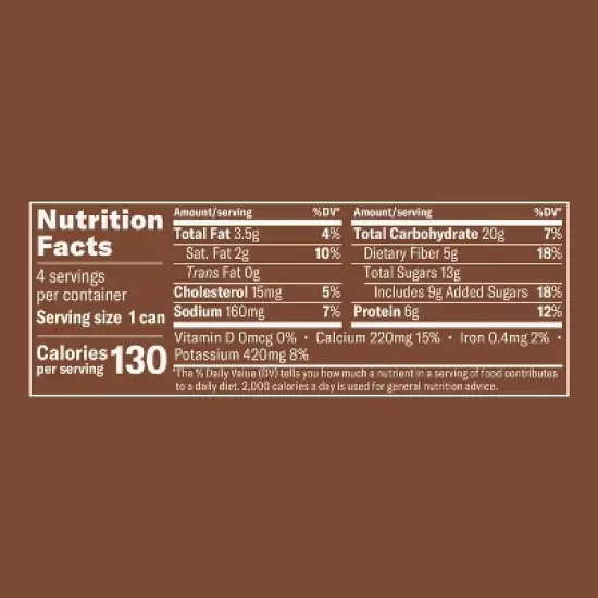 La Colombe Mocha Draft Latte - 4pk/9 fl oz Cans image {10}