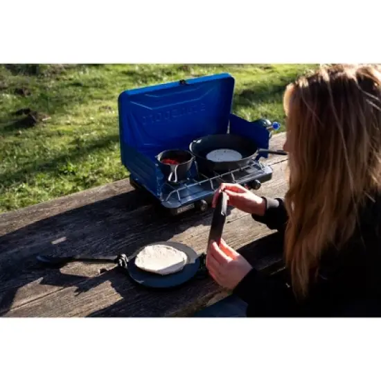 Stansport Pre-Seasoned Cast Iron Tortilla Press - 8 Inch image {10}