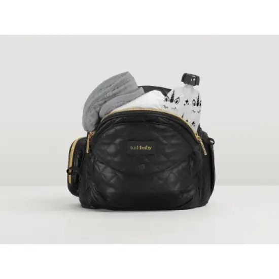 Tushbaby Vegan Leather Baby Carrier image {2}