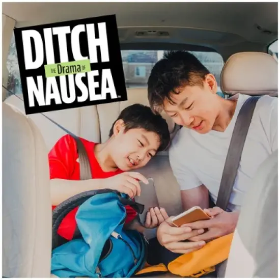 Dramamine Advanced Herbals Kids' Nausea Relief Gummies - Strawberry & Ginger - 20ct image {5}