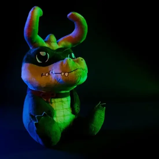 Bleacher Creatures Marvel Alligator Loki 8" Kuricha Sitting Plush image {4}