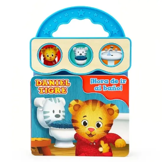 Daniel Tiger Hora de IR Al Ba&ntilde;o / Potty Time! (Spanish Edition) - by  Rose Nestling (Board Book) image {1}