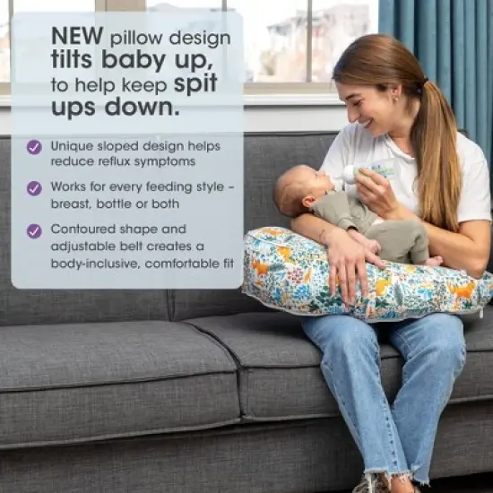 Boppy Uplift Nursing Pillow - Colorful Forest Animals image {6}