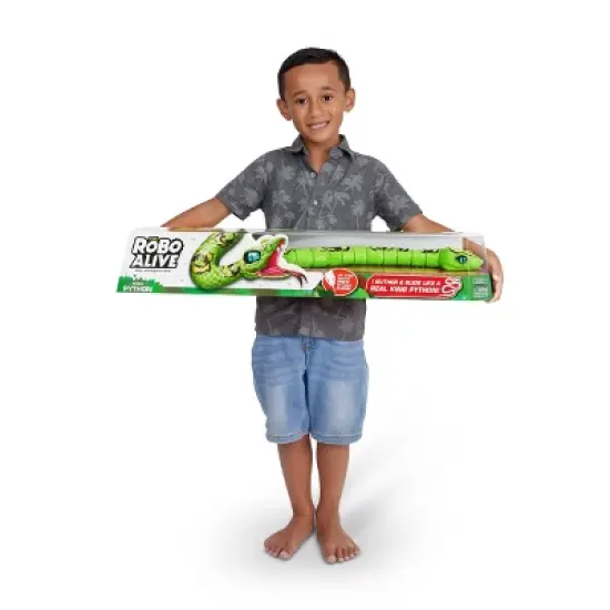 Robo Alive 31" King Python Snake Robotic Toy by ZURU image {6}