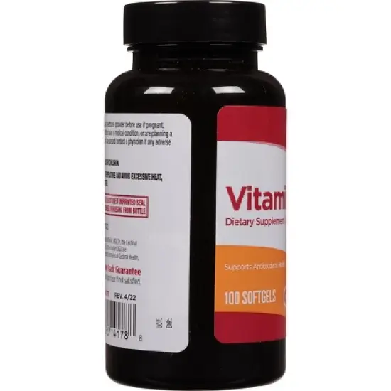 Leader 180 mg Vitamin E 100 Softgels image {4}