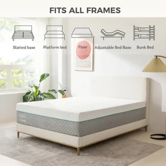 Ego Oasis 14"Medium Bamboo Charcoal with Jacquard Cover image {7}