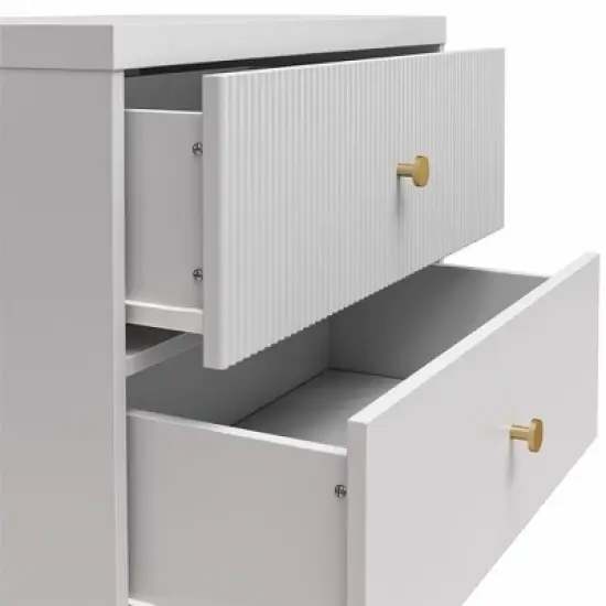 Elizabeth Nightstand Gray - CosmoLiving by Cosmopolitan image {6}