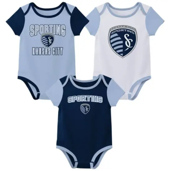 MLS Sporting Kansas City Infant 3pk Bodysuit image {4}