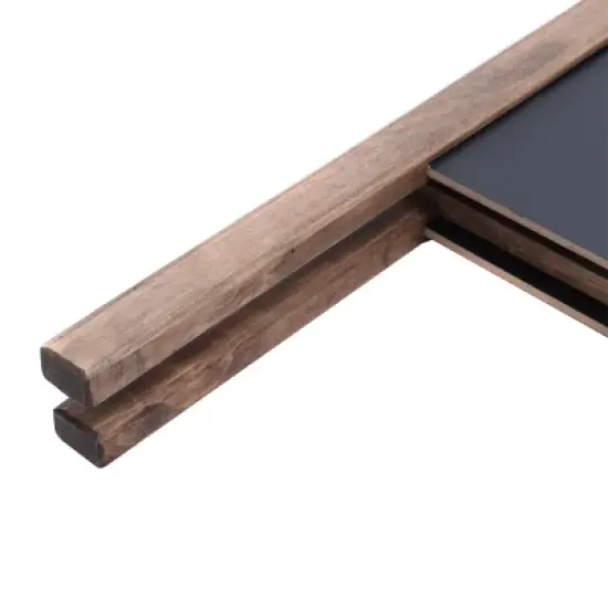 Costway 40'' Wood A-Frame Chalkboard Sign Menu Board Sidewalk Wedding Signage image {6}