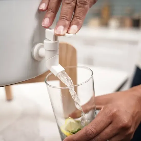 Primo Water Countertop Water Dispenser: White Beverage Server for Cold Drinks, Dishwasher-Safe, 1-Year Warranty image {5}