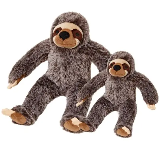 Fluff and Tuff Sonny Sloth Dog Toy image {3}