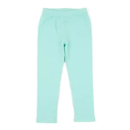 Leveret Girls Classic Solid Color Legging image {2}