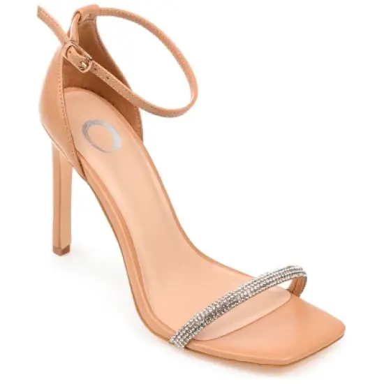 Journee Collection Womens Zoya Tru Comfort Foam Open Toe High Stiletto Pumps image {11}