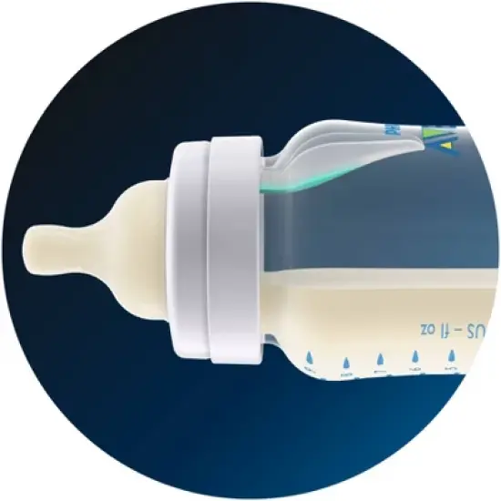 Philips Avent 4pk Anti-Colic Baby Bottle Nipple - Flow 1 image {8}