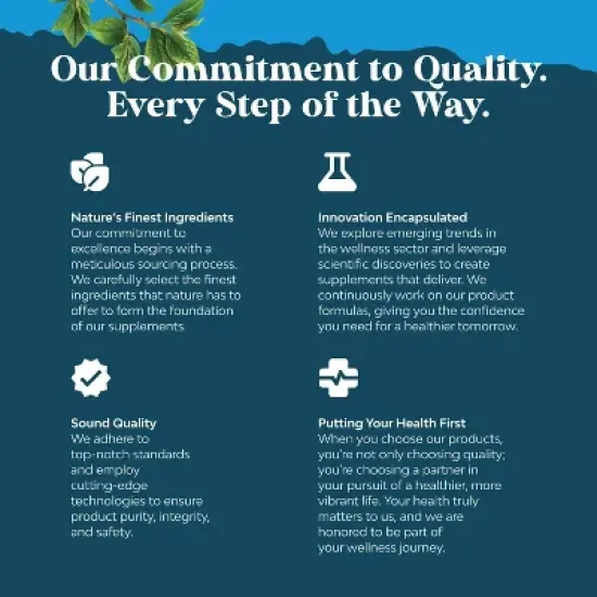 ALA & ALC Capsules, Acetyl L-Carnitine & Alpha Lipoic Acid Antioxidant Supplement for Weight Loss, Skin Health & AMPK Activator, Nature's Craft, 60ct image {5}