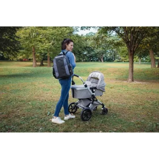 Eddie Bauer Rocky Back Pack Diaper Bag - Gray image {8}