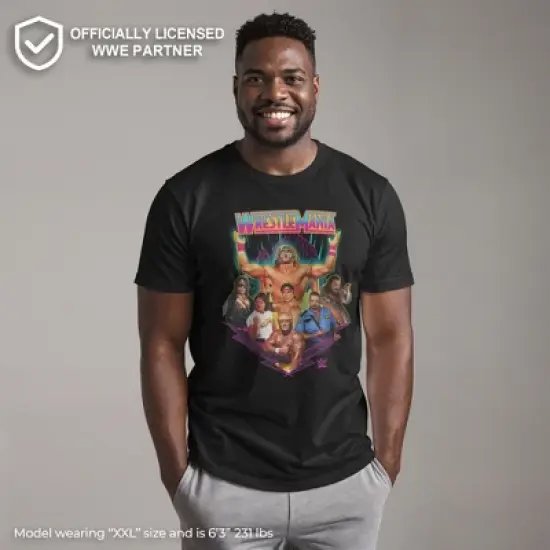 Men's WWE Futuristic WrestleMania Team T-Shirt image {4}