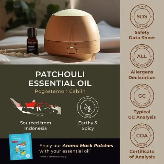 Gya Labs Patchouli Essential Oil - 0.34 Fl Oz - image {5}
