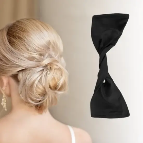 Unique Bargains Women's Solid Color Hair Disk 1 Pc image {1}