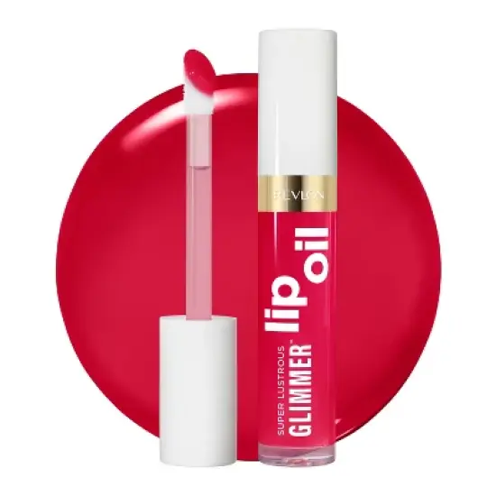 Revlon Super Lustrous Glimmer Lip Oil - Moisturizing - 0.13 fl oz image {18}
