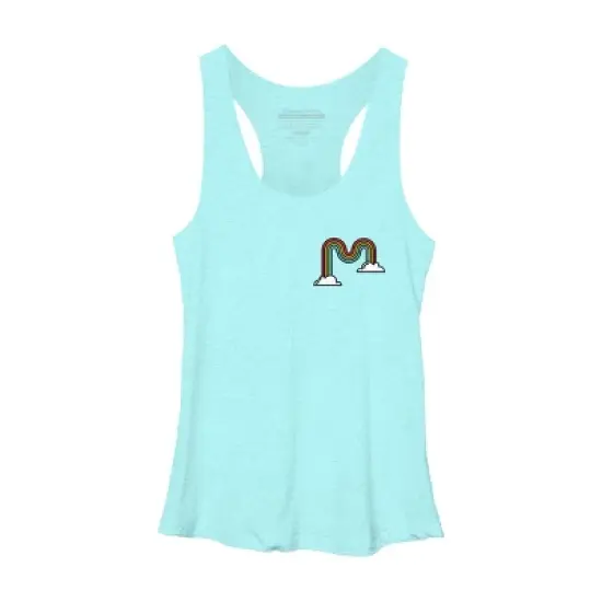 Women's Design By Humans Rainbow By DesignAzalea Racerback Tank Top image {5}