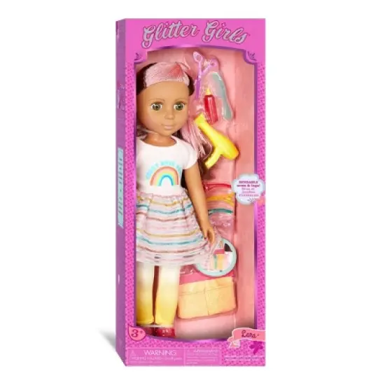 Glitter Girls Lara Poseable 14" Hair Stylist Doll image {5}