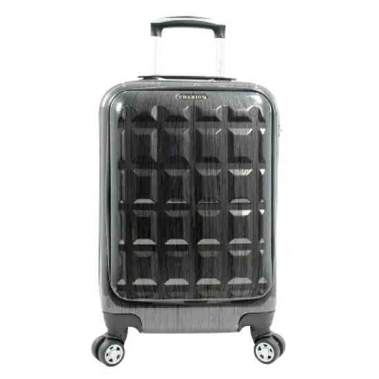 World Traveler Chariot Duro 20-inch Carry-On Spinner Luggage with Laptop Pocket image {7}