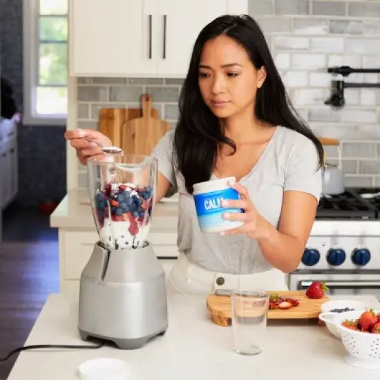 Natural Vitality CALM Magnesium Plus Calcium Supplement Powder - Raspberry Lemon - 8oz image {2}