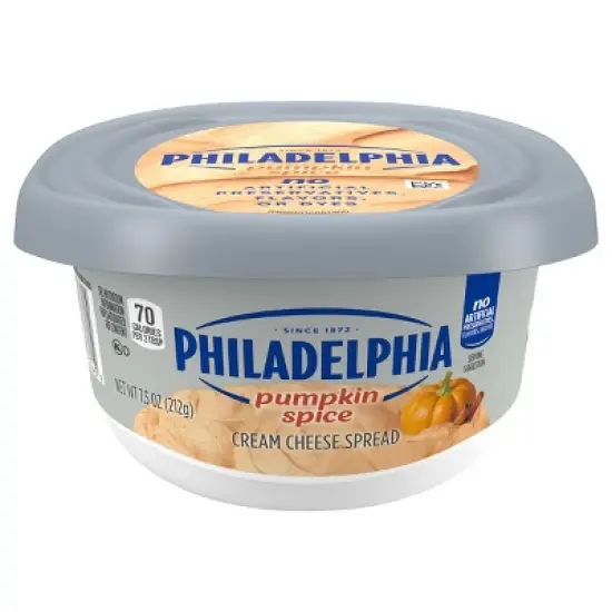 Philadelphia Pumpkin Spice Cream Cheese - 7.5oz image {7}