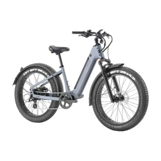 Velotric Adult Nomad 1 Plus 26" Step-Through Fat Tire Electric Cruiser Bike image {10}