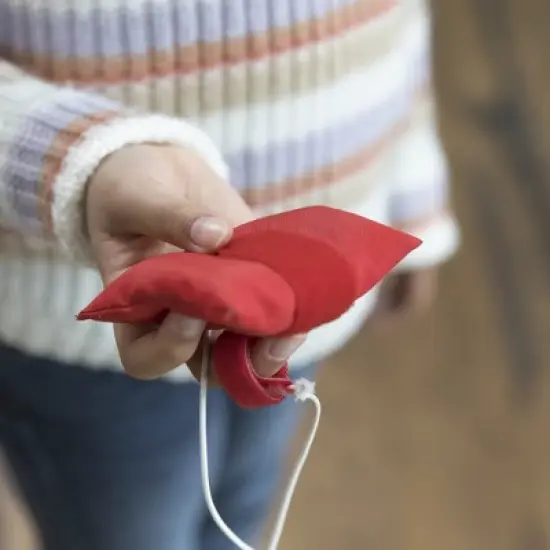 HearthSong Quick Snap Bean Bag Bungee Tossing and Sorting Game with Colorful Bags image {7}