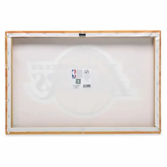 NBA Los Angeles Lakers Court Canvas Wall Sign image {2}
