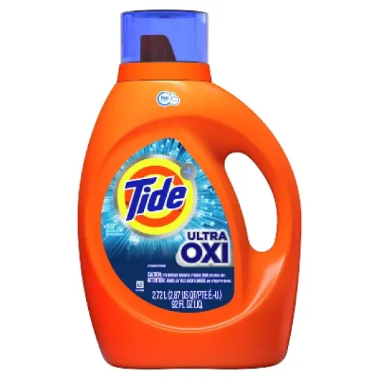 Tide Plus Ultra Oxi Liquid Laundry Detergent image {1}