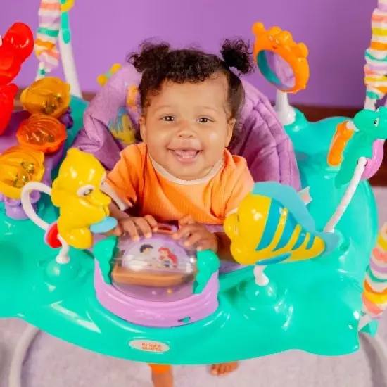 Bright Starts The Little Mermaid Sea of Activities Baby Jumper image {11}